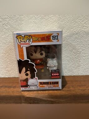 Funko Pop Yajirobe & Karin #1513 2024 Entertainment Expo W/protector